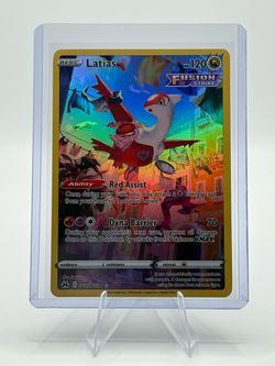 Pokémon Latias GG20/GG70 Crown Zenith Galarian Gallery Ultra Rare Holo 120 HP