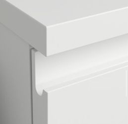 White dresser