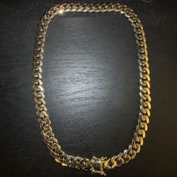 14K Stamped Cuban Chain 22MM 