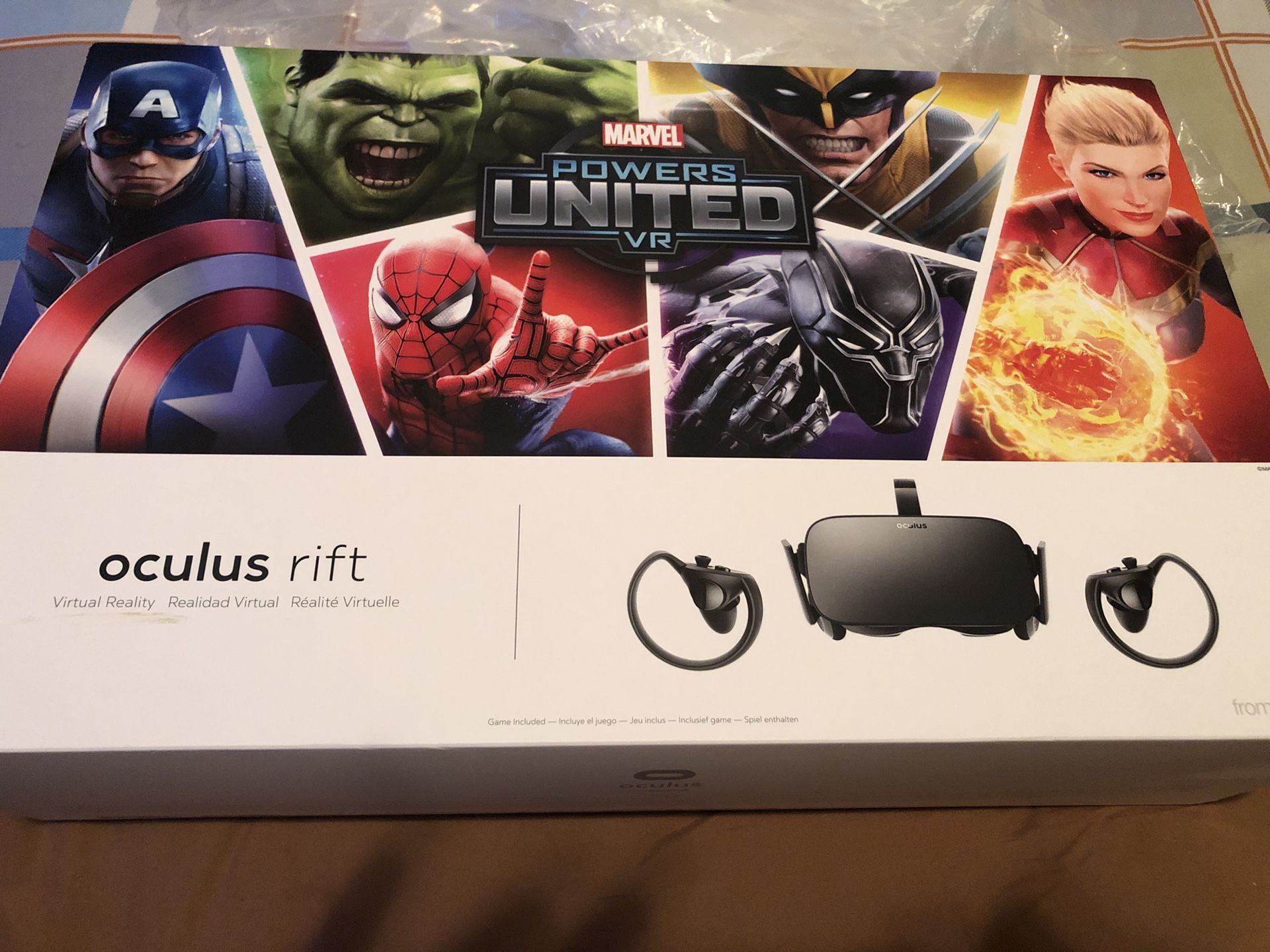 Oculus Marvel Powers United VR Special Edition Rift + Touch – PC (Limited Edition)