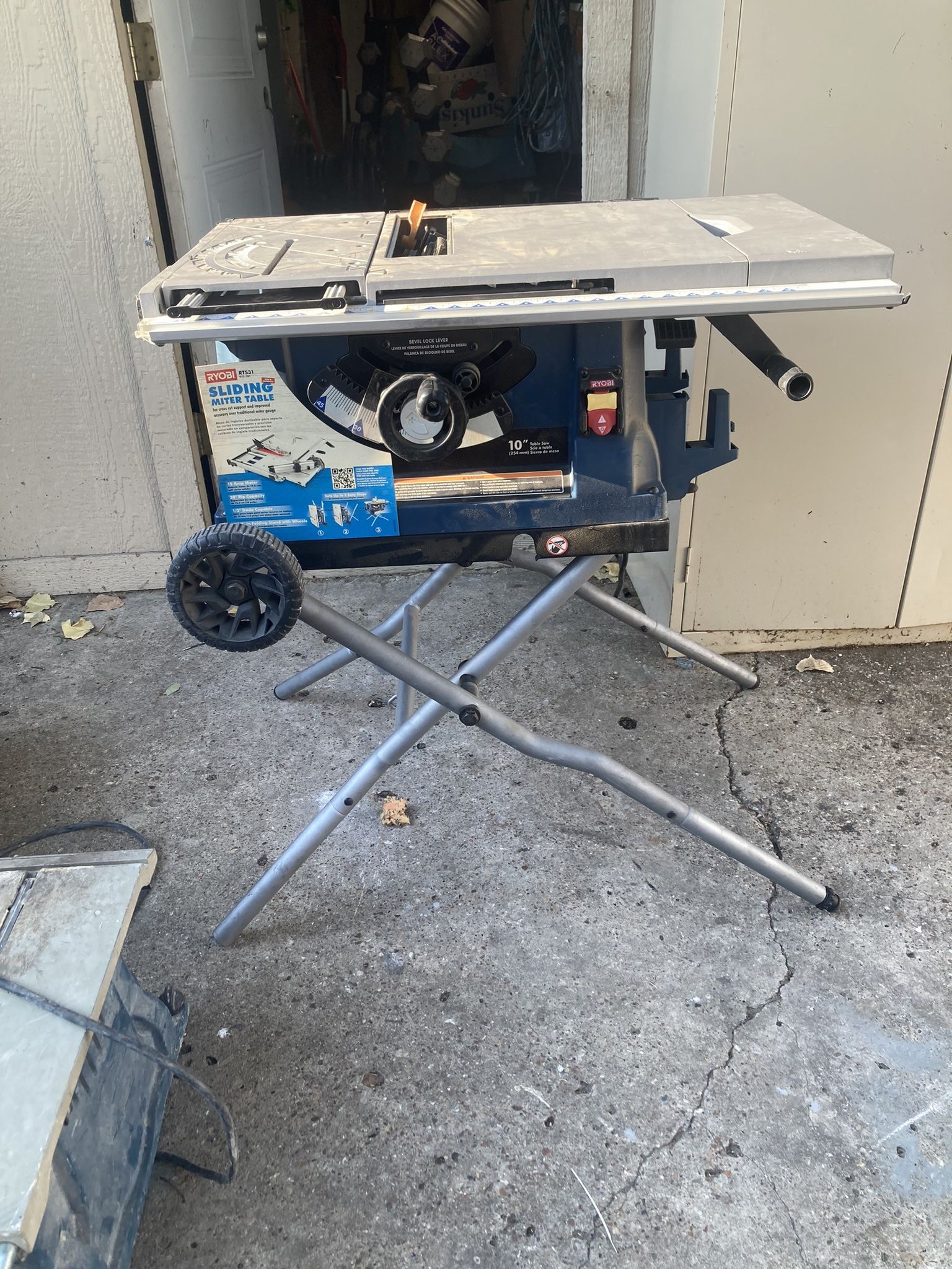 Ryobi Portable Table Saw
