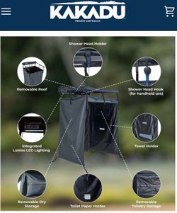 Kakadu camping Shower Vehicle Tent