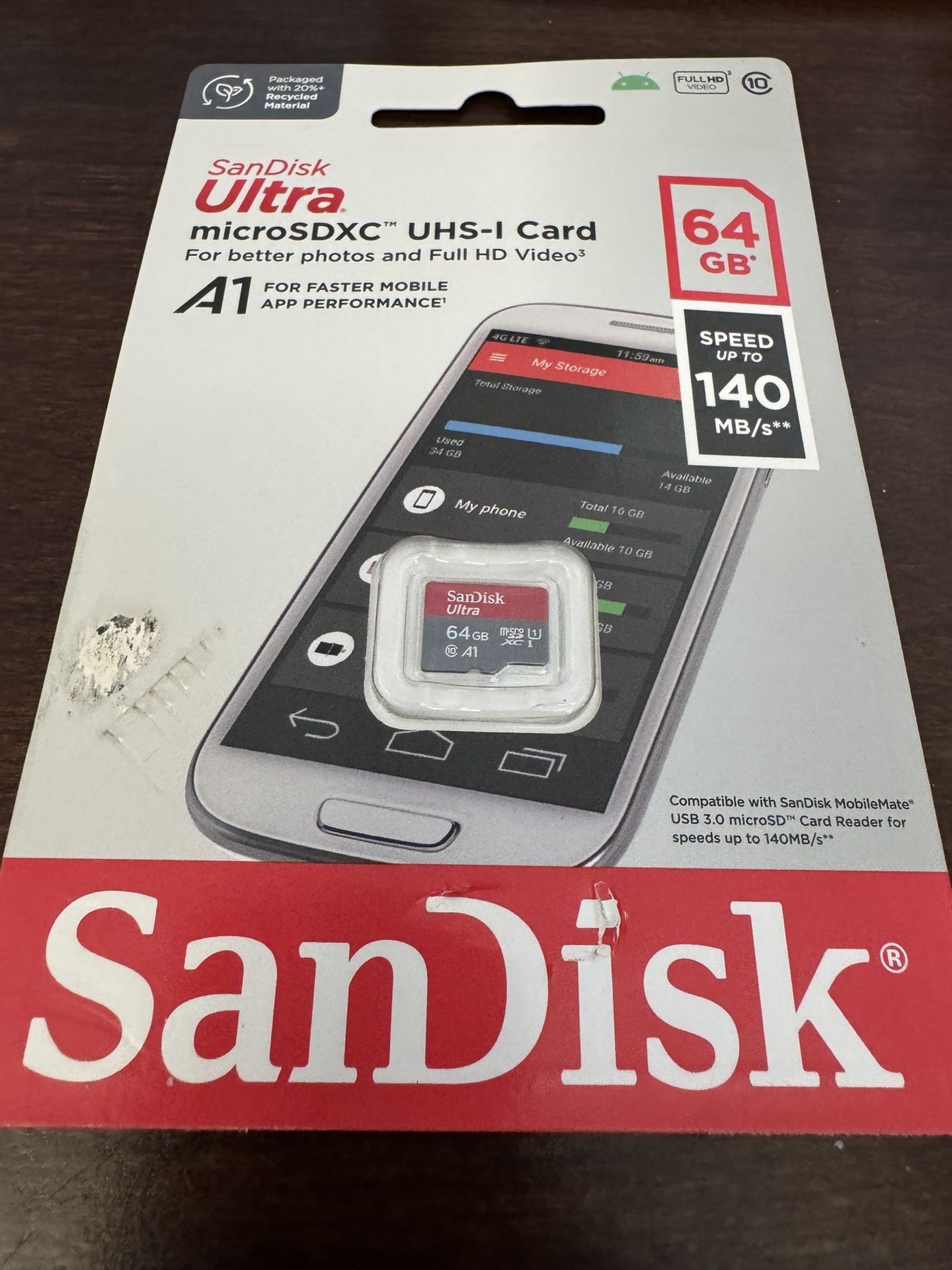 SanDisk 64gb Micro Sd Memory Card