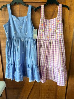 Girls Medium Size 8- NEW Set of 2 Cat & Jack Dresses