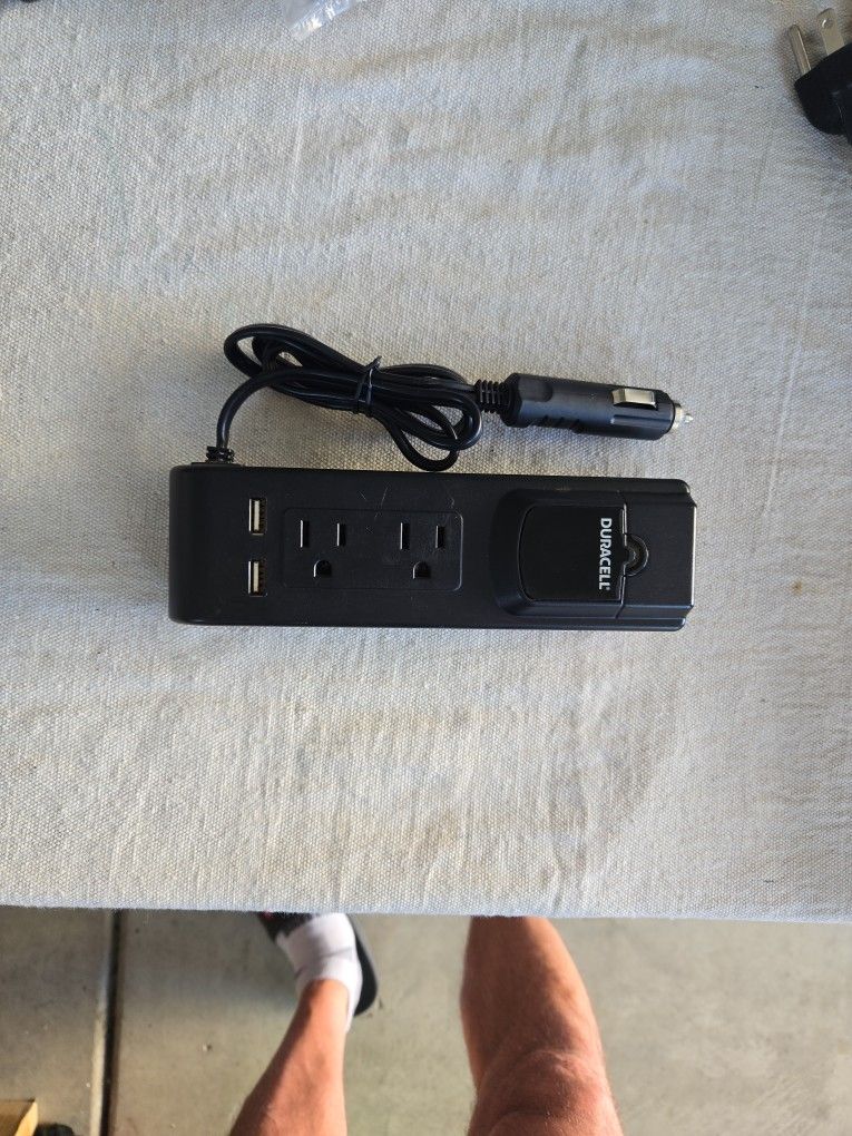 Duracell 12V Car Inverter to 110V