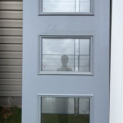 Smooth Fiberglass Door