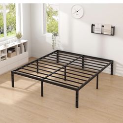Heavy Duty Metal King Size Bed Frame 