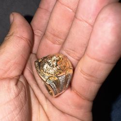 Custom Real Gold Ring 