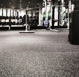 RUBBER FLOORING GYM FLOOR - COMMERCIAL GRADE! Heavy Duty Mat Matting  Stall Mats