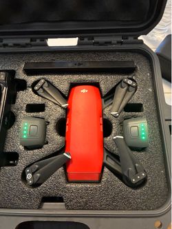 DJI Spark Lava Red Fly More Combo