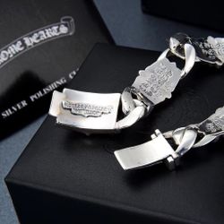 C.hrome H.earts bracelet 