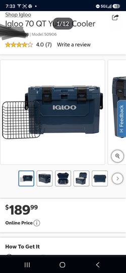 Igloo 70 QT Yukon Cooler