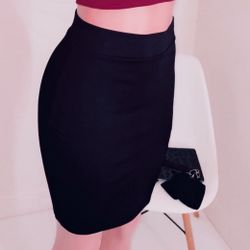 Black skirt