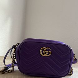 Purple Shoulder Bag 