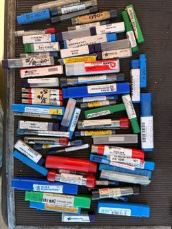 Mixed Lot of Carbide End Mills and Drill Bits