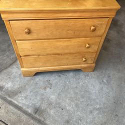 Sold Wood Dresser 