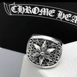 Chrome Hearts Rings And Bandana