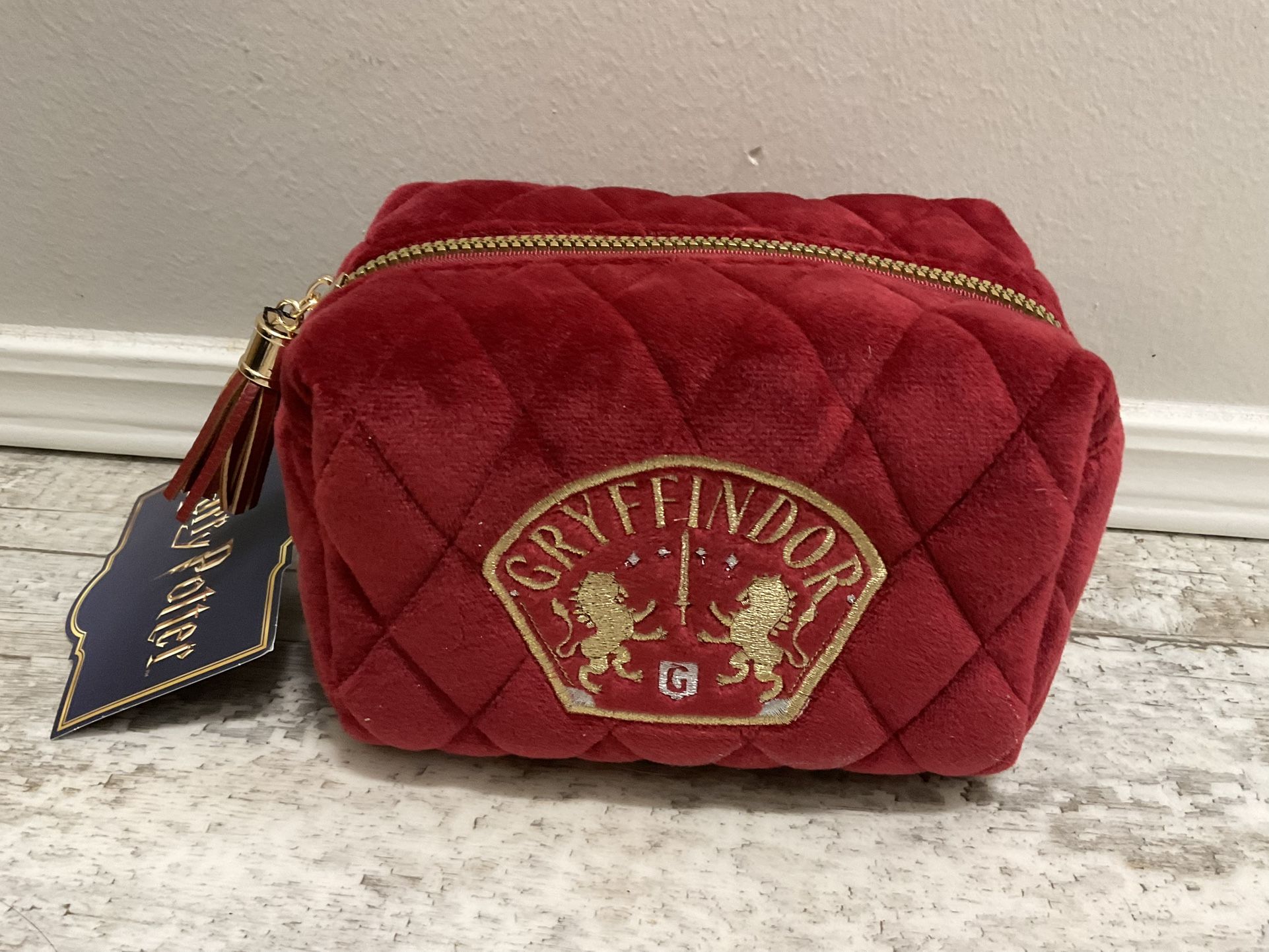 NWT Harry Potter Makeup Bag Velvet