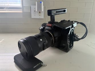 Blackmagic 6K Pro with Sigma Lens and 1TB SSD
