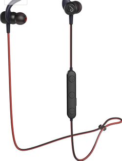 Cloudio S1 Bluetooth Sports in-Ear Headphones Best Wireless Stereo Earbuds Magnet IPX7 Sweatproof Bath Shower Waterproof Earphones with Mic for Runni