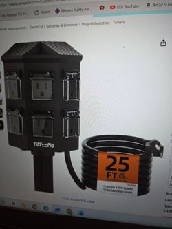 Outdoor Power Strip Waterproof