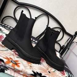 Women Silicone Ankle Boots 