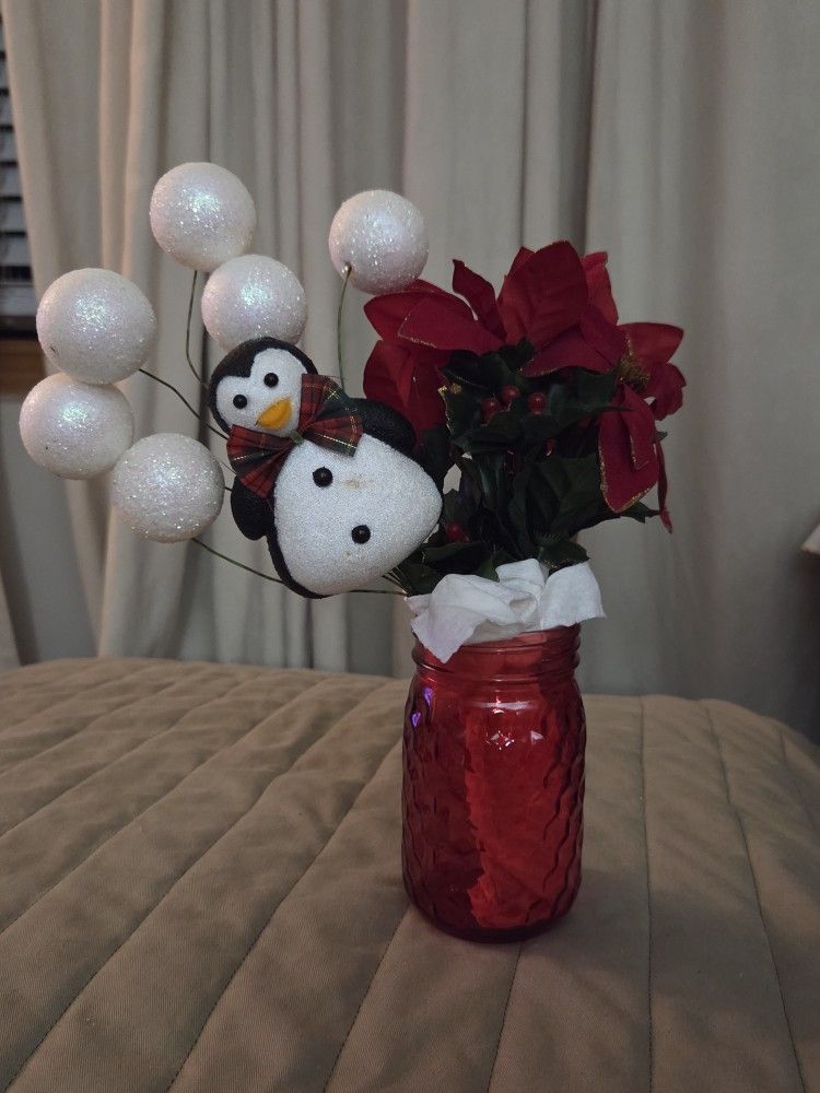 Christmas Penguin Vintage