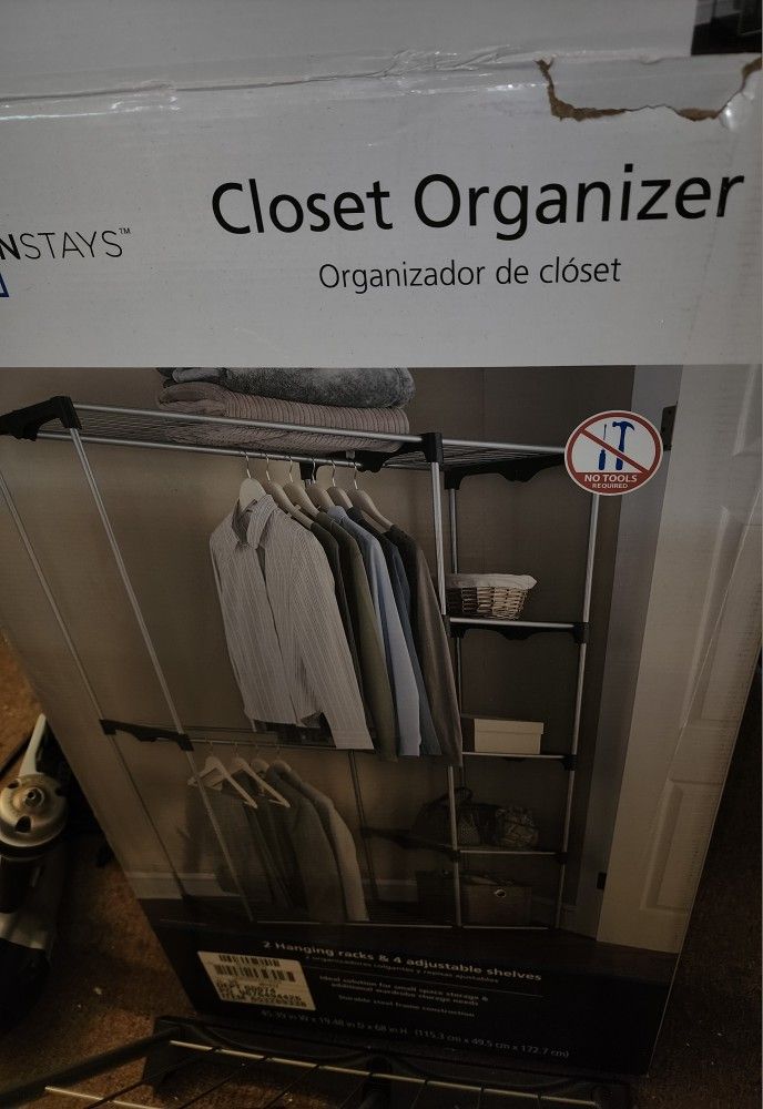 New Closet Organizer 