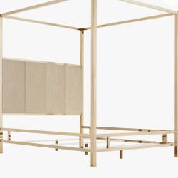 Z Gallerie Canopy Bed 
