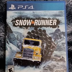 PS4 Snow Runner