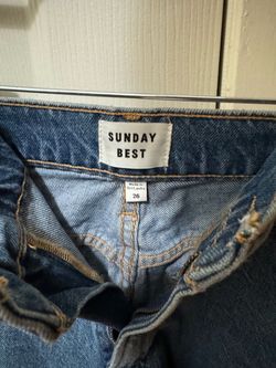 Aritizia Sunday Best Cut Off Jean Shorts