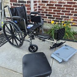 Wheelchair Tracery Ex2 With Assesories