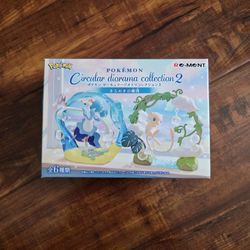Pokémon Circular Diorama Figure, Japanese Import, Authentic, Brand New, Unopened and Sealed