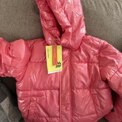 Girl Puffer Jacket Size M 8
