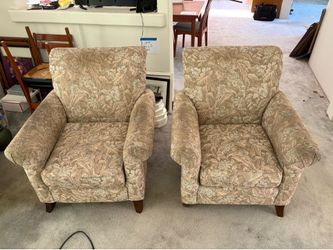 Pair of Upholstered Occasional Chairs