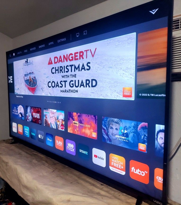 VIZIO SMART CAST 65" 4K LED " E SERIES " WITH DISNEY PLUS APPLE TV FULL UHD 2160p🔵 ( Negotiable )🔵 FREE DELIVERY 🔵