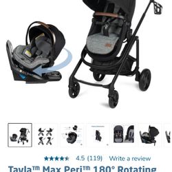 Maxi Cosi Tayla Max 180 Travel System. Onyx Sand 