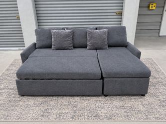 Sectional sofa bed (Delivery Available)