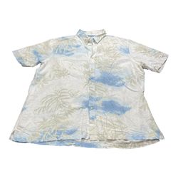 Tasso Elba Island Short Sleeve Button Up Hawaiian Shirt Adult Size XL Tropical
