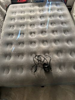 Queen Air Mattress With Electric Pump