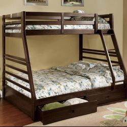 Bunk Bed Full And Twin Not Including Mattress 