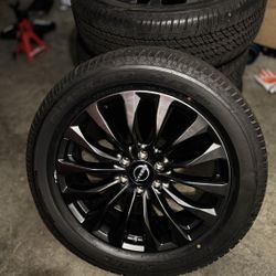 22” 2024 Nissan Armada Platinum OEM Wheels And Rims