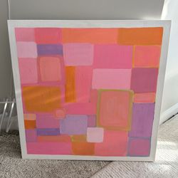 24x24” Original Painting On Stretched Canvas