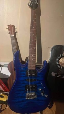 Ibanez GRX70QA (Blue Sunburst ) Electric Guitar  Great Condition
