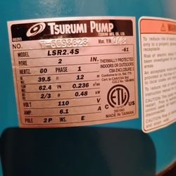 Tsurumi Submersible Water Pump