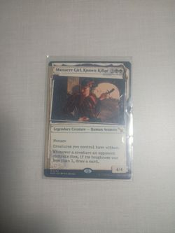MTG Massacre Girl, Known Killer MKM Rare Card