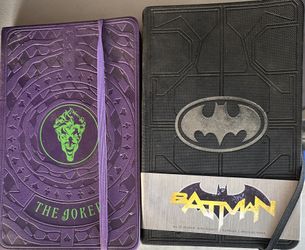 Batman Joker Leather Back Notebooks