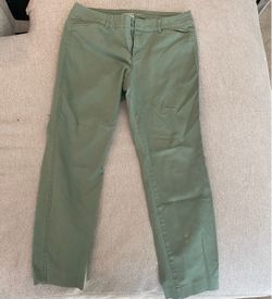 Old Navy  Olive Green Chino Pants