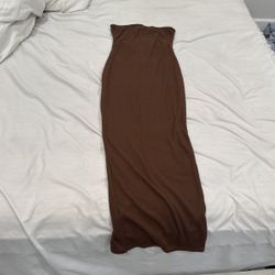 Brown Bodycon Dress