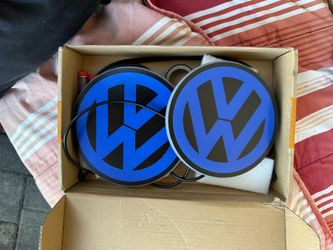 VW LED CAR LOGO